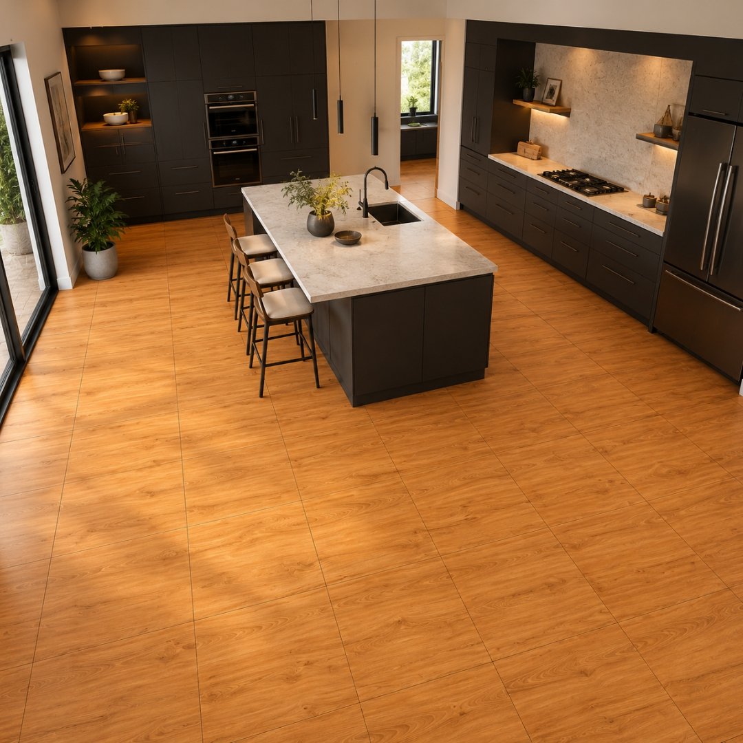AL 5022 Wooden Tiles Kitchen Tiles - My Home Studio